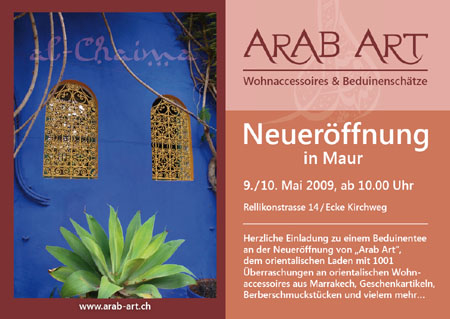 Neu-Eröffnung Arab Art  AL Chaima