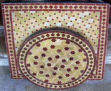 Mosaikcreationen aus Marrakech