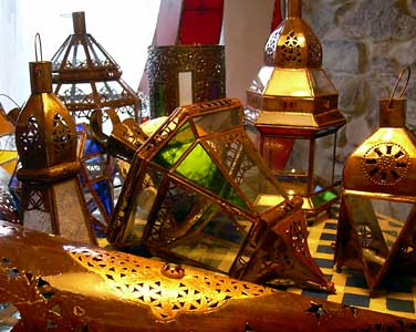 orientalische Glaslampen aus Marrakech als Weihnachtsgeschenk